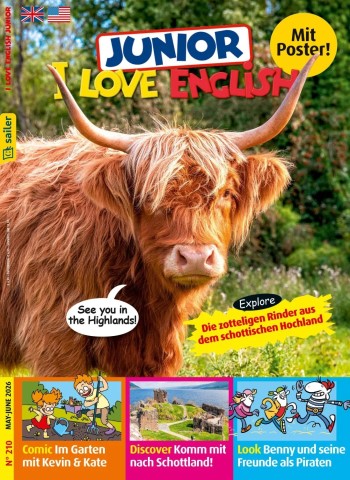 I Love English Junior - Mai-Juni 2026 cover