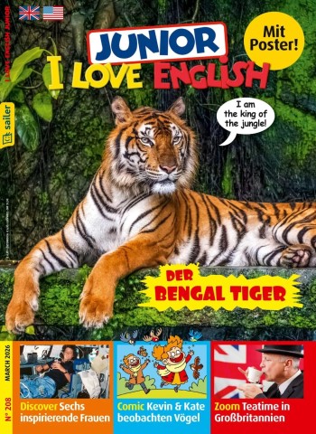 I Love English Junior - March 2026 cover