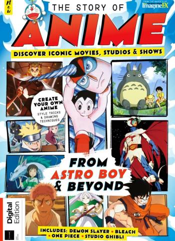 ImagineFX Presents - The Story of Anime - 1st Edition - May 2026 cover