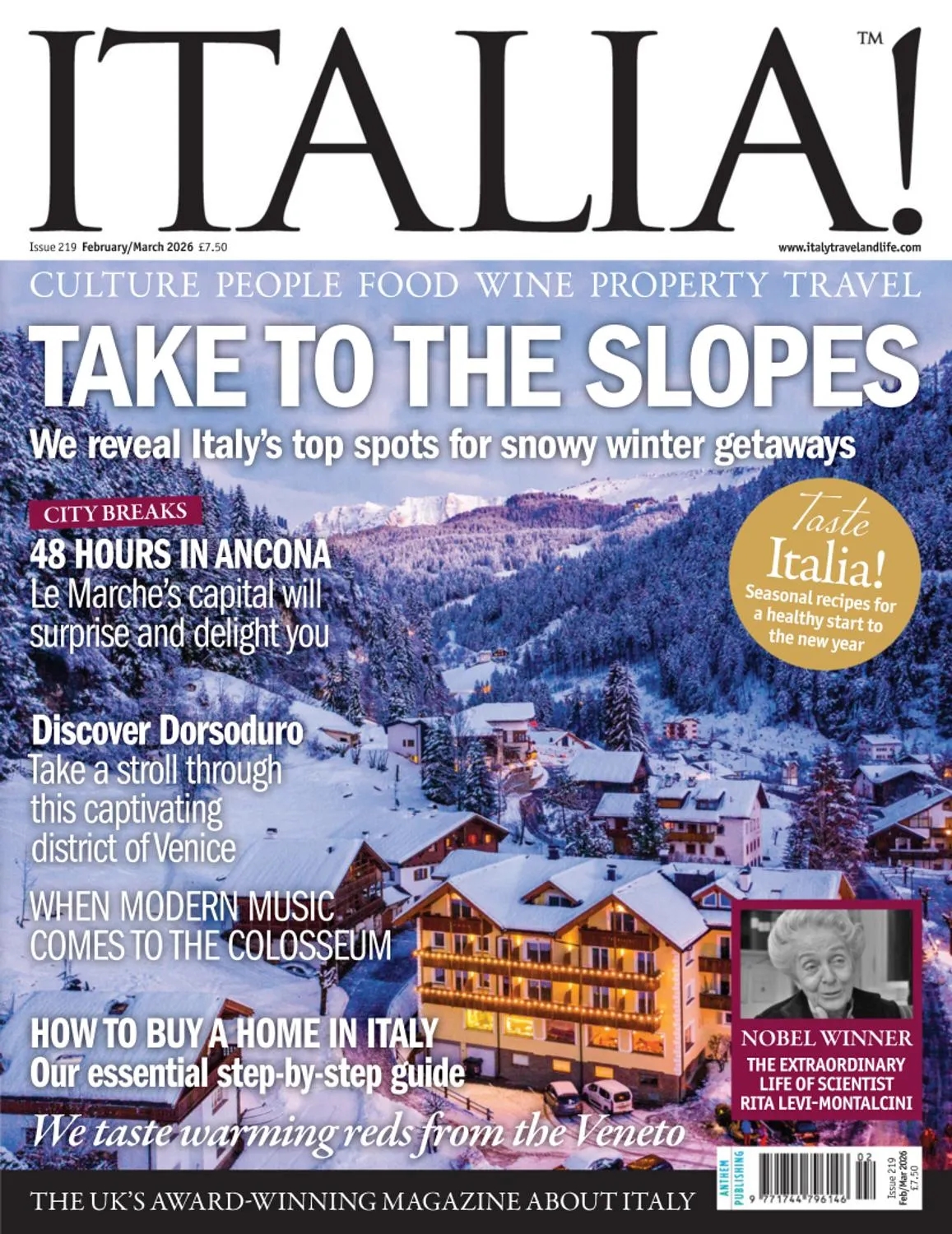 Italia! Magazine - February-March 2026 cover