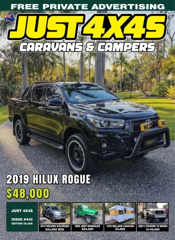 Just 4x4s, Caravans & Campers - Issue 442 2026 cover