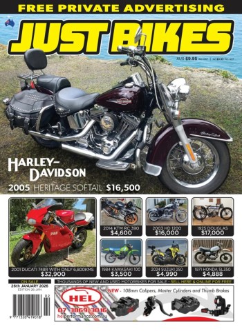 Just Bikes - 1 January 2026 cover