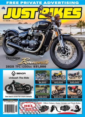 Just Bikes - 22 February 2026 cover