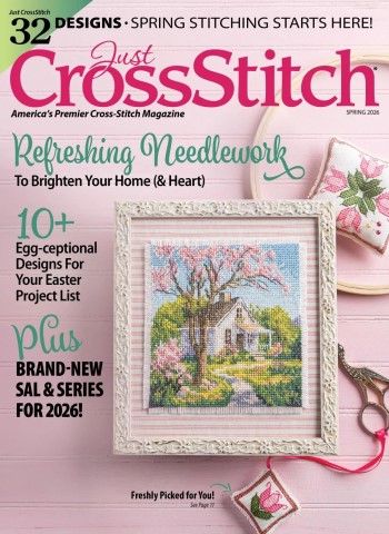 Just CrossStitch - Spring 2026 cover