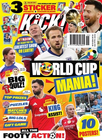 Kick! - Issue 255 2026 cover
