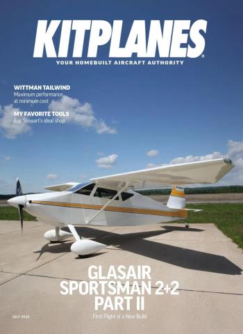Kitplanes - July 2026 cover