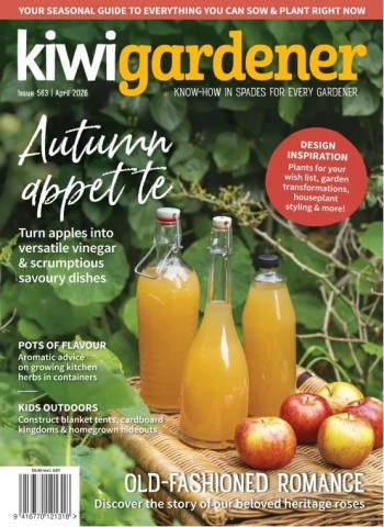 Kiwi Gardener - April 2026 cover