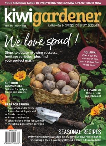 Kiwi Gardener - August 2026 cover