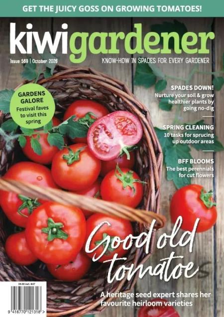 Kiwi Gardener - October 2026 Magazine
