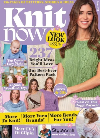 Knit Now - April 2026 cover