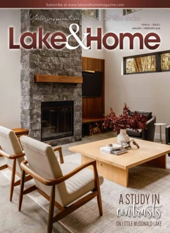 Lake & Home Magazine - January-Feburary 2026 cover