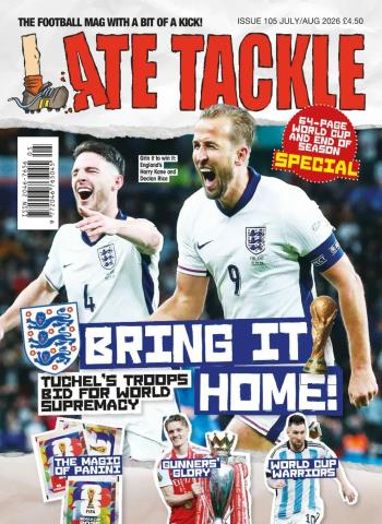 Late Tackle Football - July-August 2026 cover