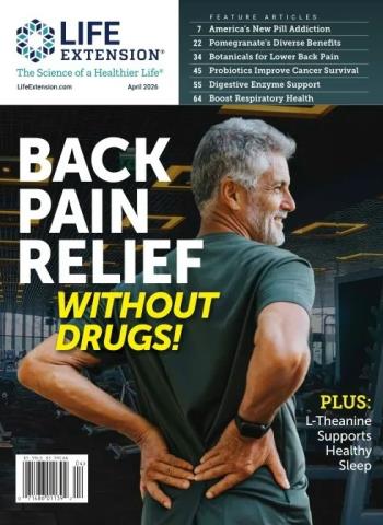 Life Extension Magazine - April 2026 cover