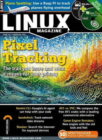 Front cover of Linux Magazine USA - February 2026 magazine issue