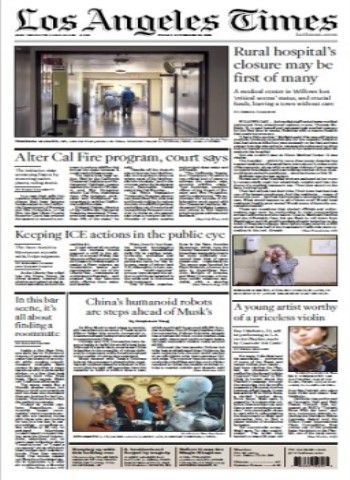 Los Angeles Times - November 28, 2025 Magazine