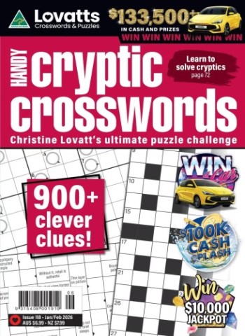 Lovatts Handy Cryptic - Issue 118 2025 Magazine