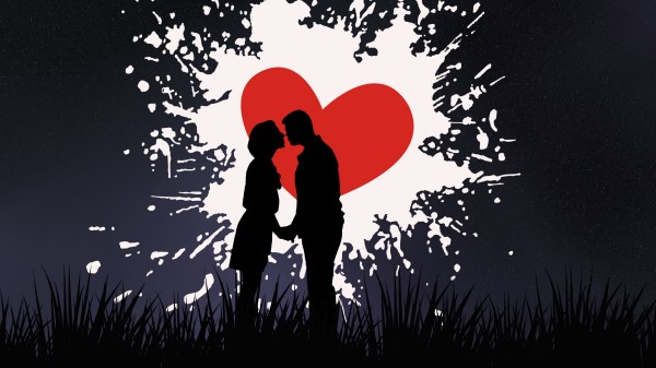 Couple Kiss Love Photo wallpaper