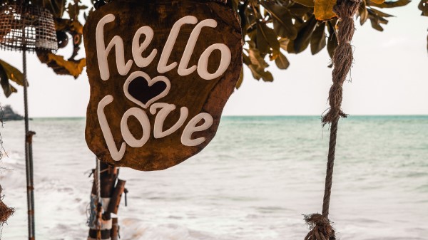Signboard Inscription Love Wallpaper