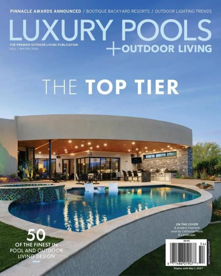 Luxury Pools Magazine - Fall-Winter 2026 cover