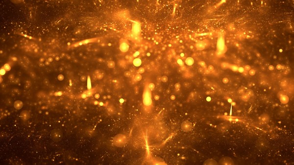 Shine Glare Golden Wallpaper