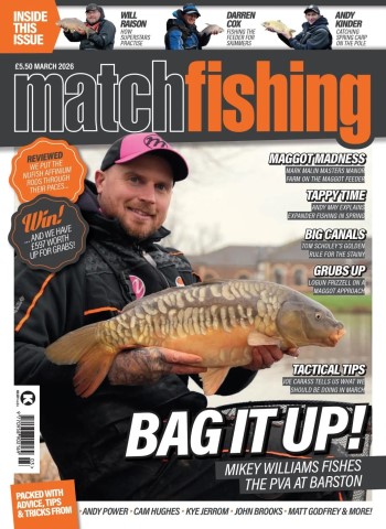 Match Fishing - March 2026 cover