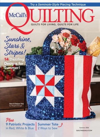 McCall's Quilting - Summer 2026 cover