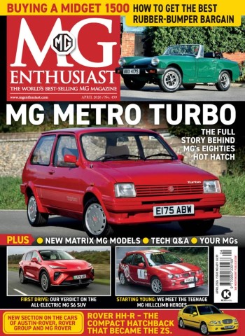 MG Enthusiast - April 2026 cover