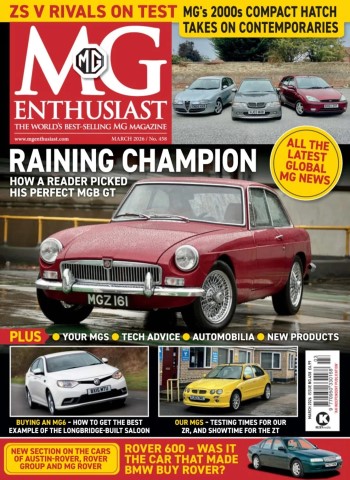 MG Enthusiast - March 2026 cover