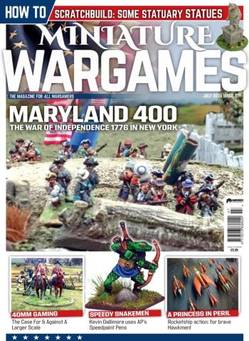 Miniature Wargames - July 2026 cover
