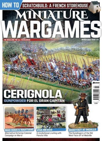Miniature Wargames - March 2026 cover