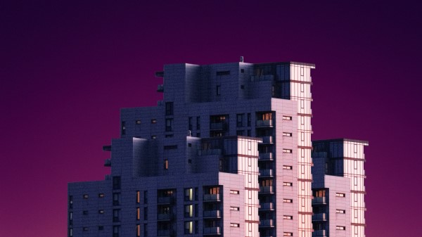 Building Facade Minimalism Wallpaper