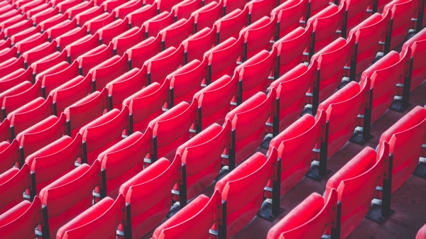 Seats Chairs Tribune Red wallpaper