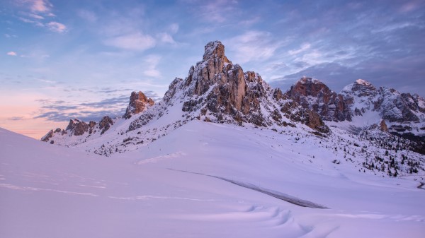 Cloud Mountain Nature Rock Sky Snow 5k Wallpaper