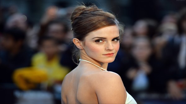 Emma Watson In White Dress 5k wallpaper