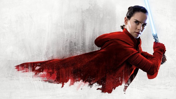 Rey Daisy Ridley Star Wars The Last Jedi 8k wallpaper