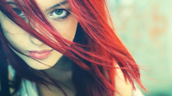 Sensual Redhead 8k wallpaper