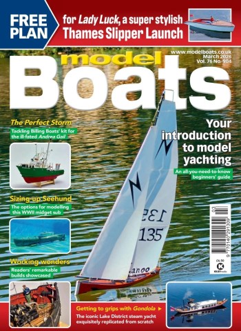 Model Boats - March 2026 cover