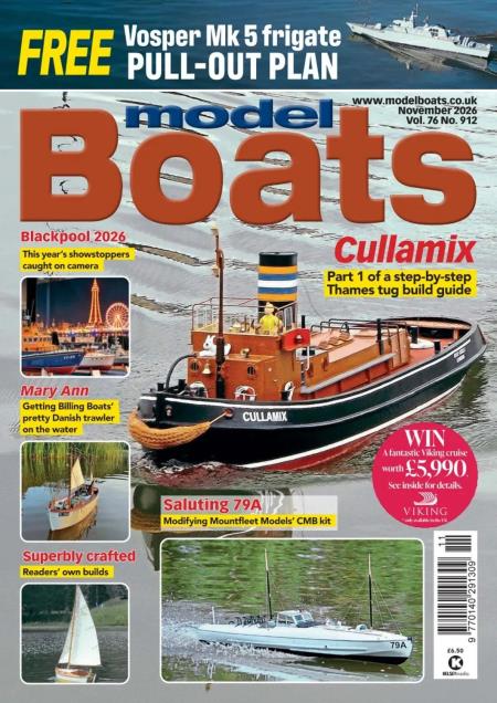 Model Boats - November 2026 cover