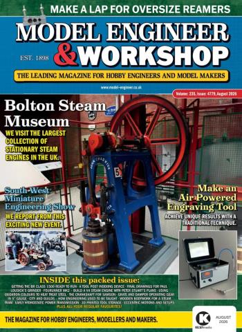 Model Engineer & Workshop - August 2026 cover
