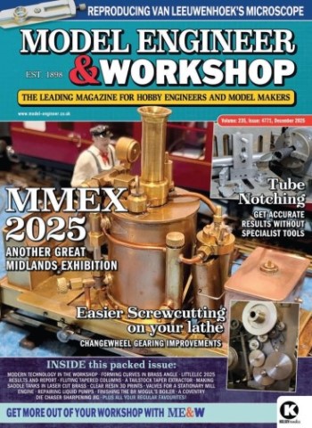 Model Engineer & Workshop - December 2025 Magazine