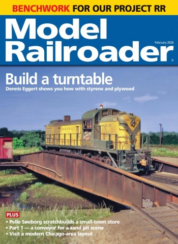 Model Railroader - February 2026 cover