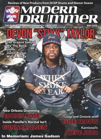 Modern Drummer Magazine - May 2026 cover