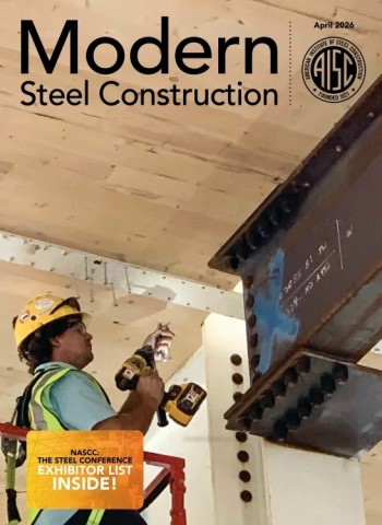 Modern Steel Construction - April 2026 cover