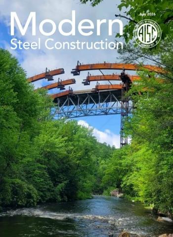 Modern Steel Construction - July 2026 cover