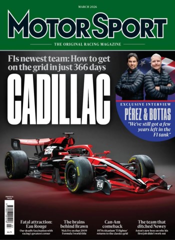 Motor Sport Magazine - March 2026 cover