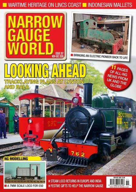 Narrow Gauge World - November-December 2026 cover