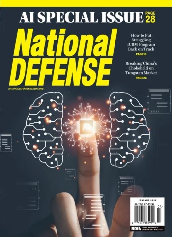 Front cover of National Defense - January 2026 magazine issue