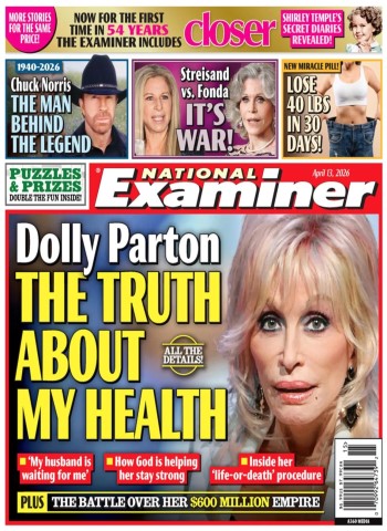 National Examiner - April 13, 2026 cover