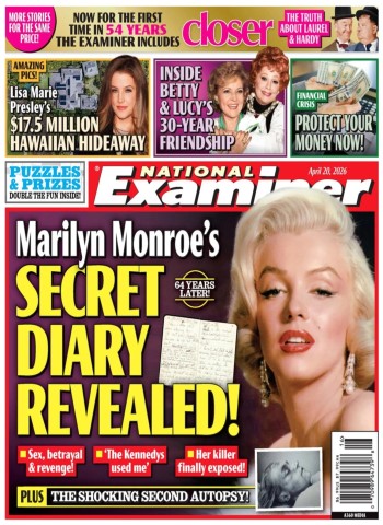 National Examiner - April 20, 2026 cover