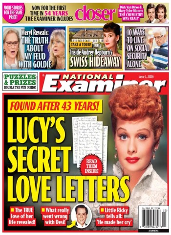 National Examiner - June 1, 2026 cover